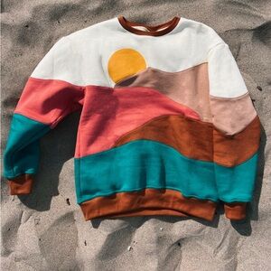 Sunset Landscape Women's Sweatshirt